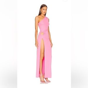 Michael Costello x Revolve Sofie Gown in Pink Size S